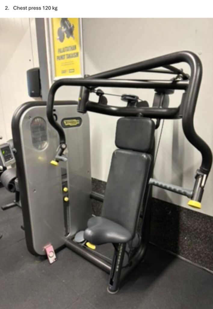 Technogym chest press