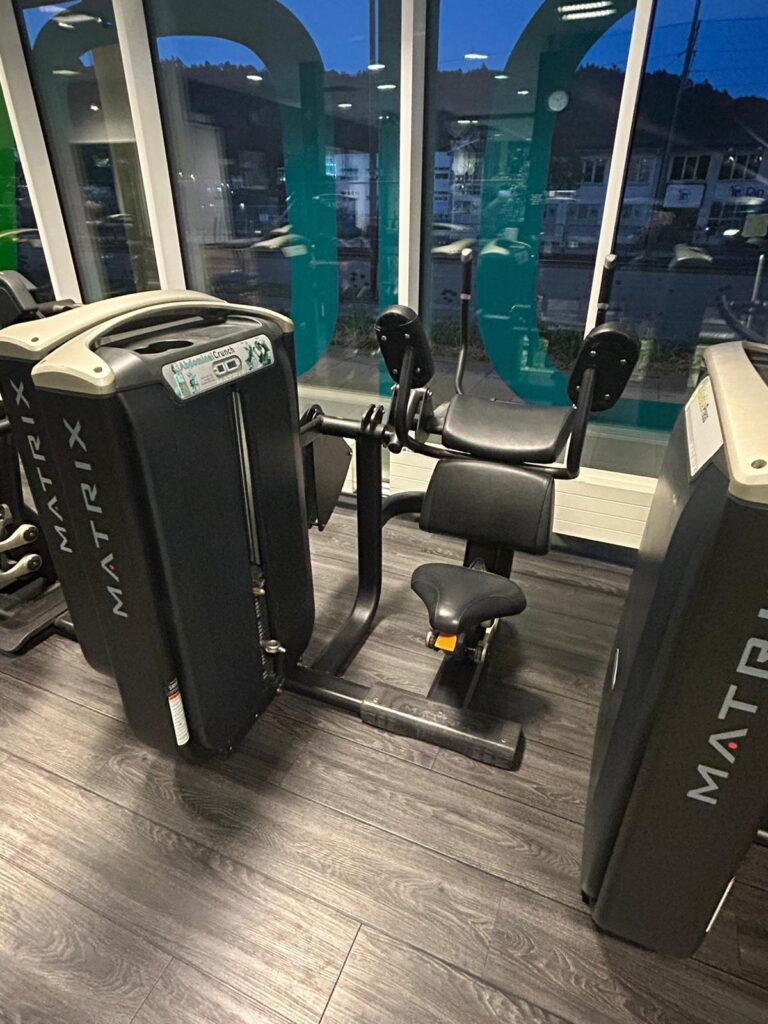 Matrix abdominal crunch